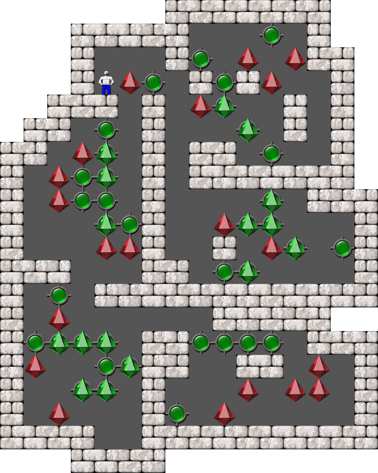 Sokoban Frantisek Pokorny collection level 89